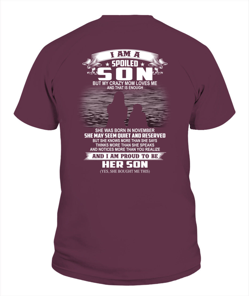 And I am proud to be her son 11