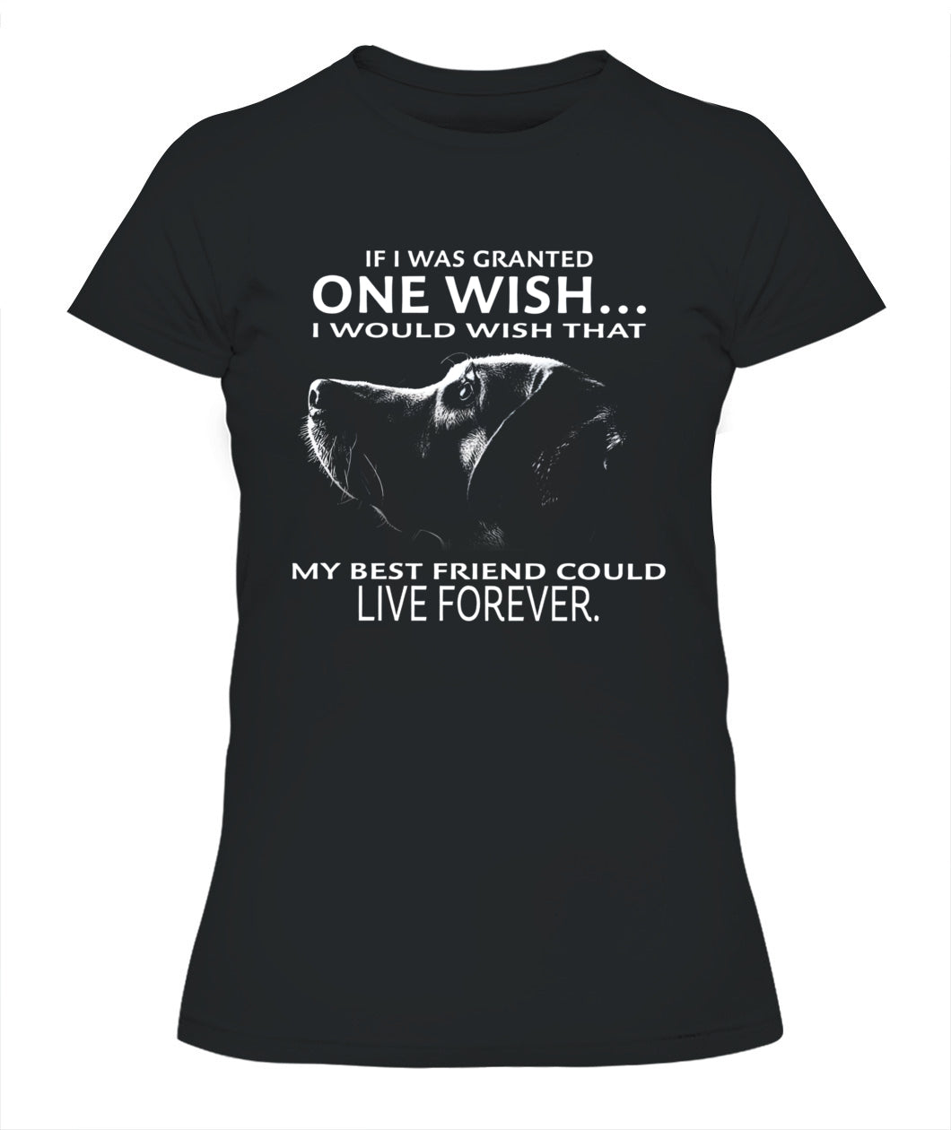 If i was granted one wish I would wish that my best friend could live forever - Animals SKU09
