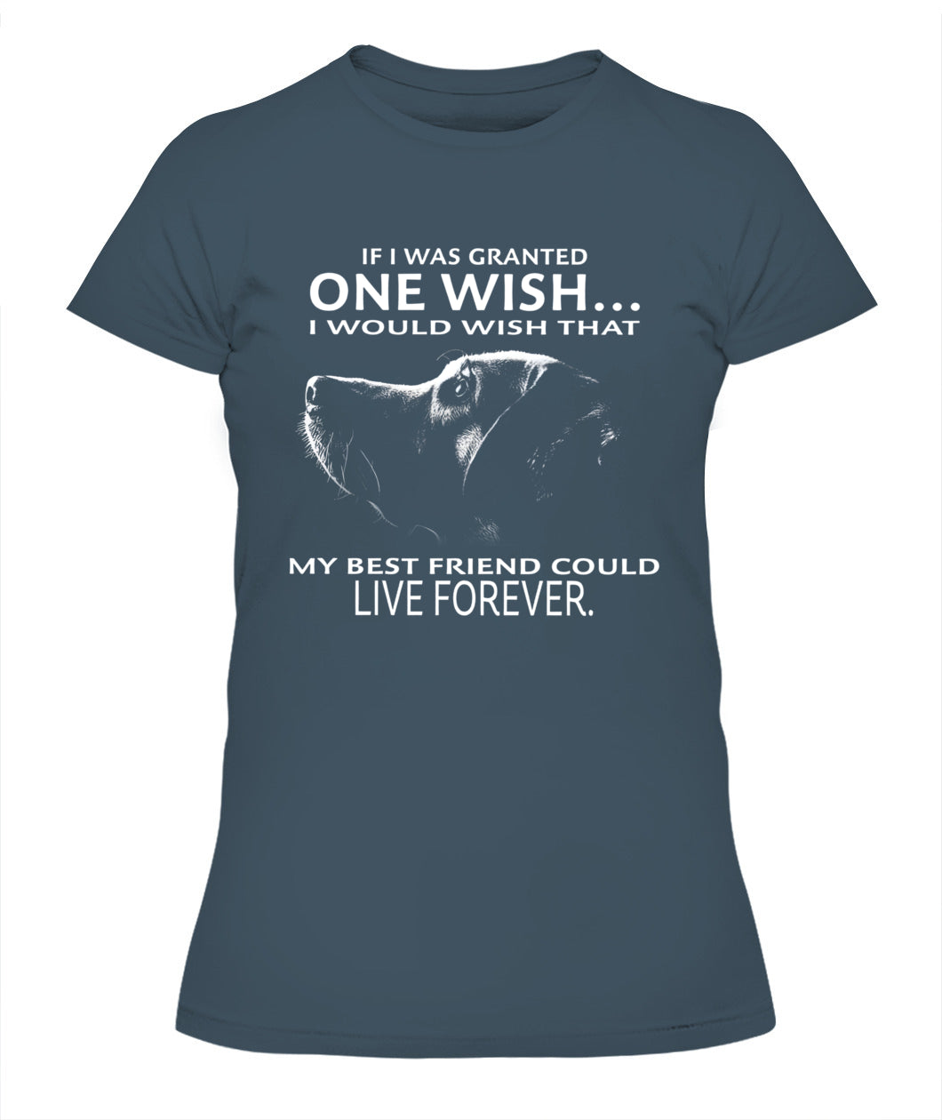 If i was granted one wish I would wish that my best friend could live forever - Animals SKU09