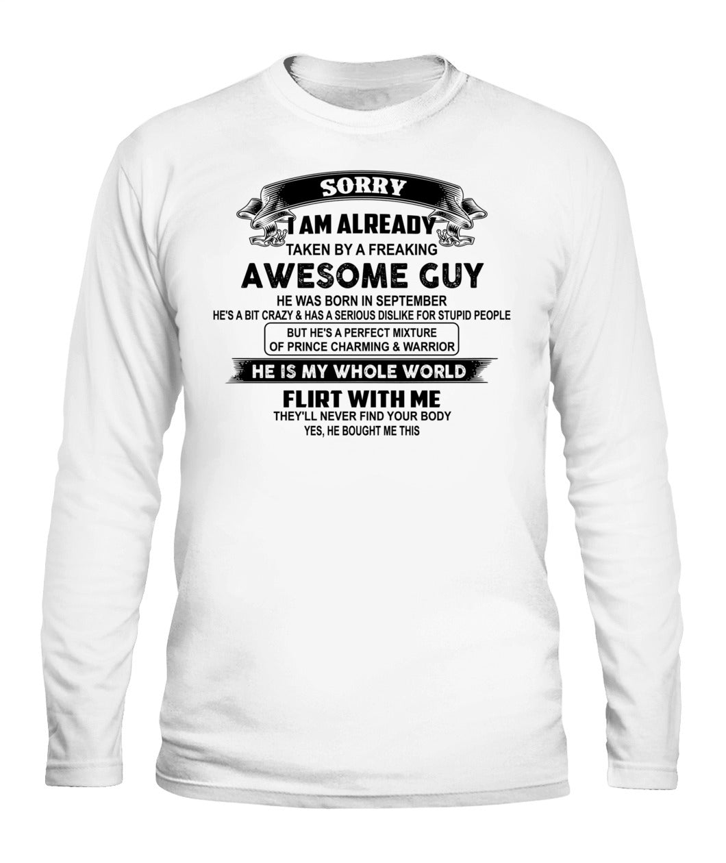 Sorry I am already taken 09