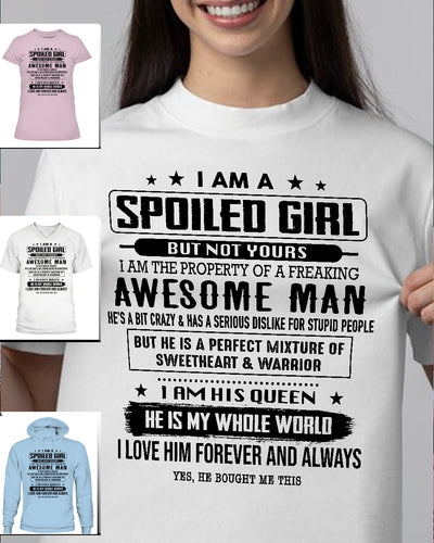 I am a spoiled girl 00