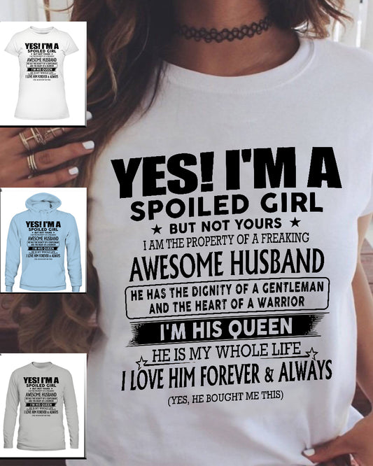 I AM THE PROPERTY OF A FREAKING AWESOME HUSBAND 08
