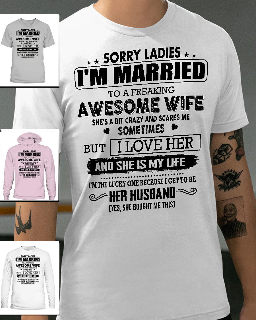 SORRY LADIES IM MARRIED TO A FREAKING AWESOME WIFE 00
