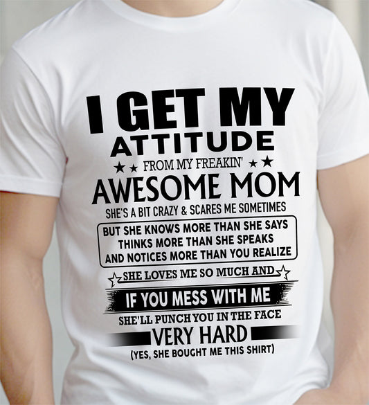I GET MY ATTITUDE FROM MY FREAKIN AWESOME MOM 09