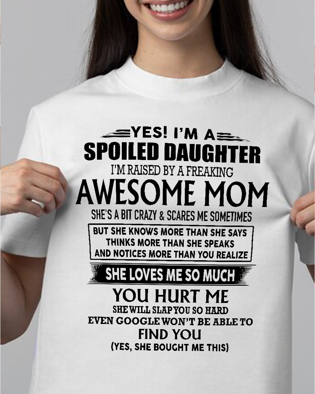 Yes i am spoiled daughter