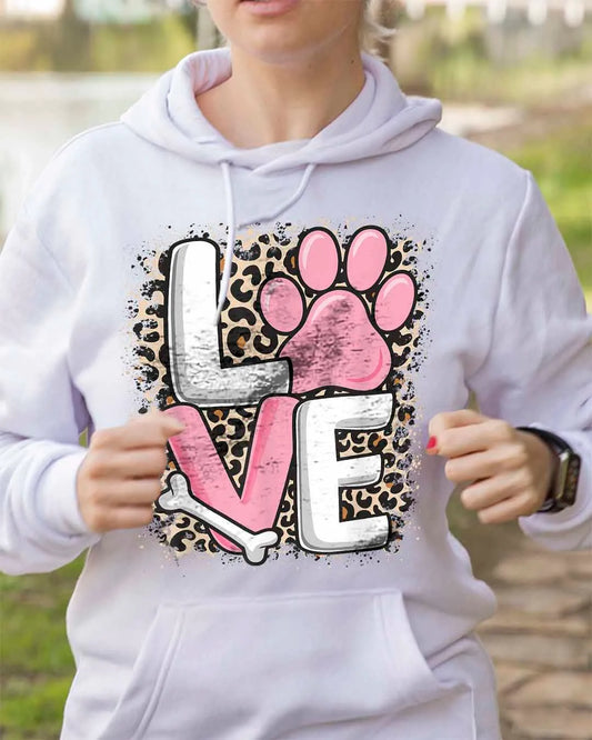 Love Dog Paw Dog Lovers Dog Paw - Animals SKU22
