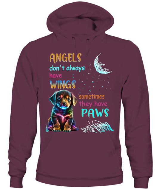 ANGELS DONT ALWAYS HAVE WINGS SOMETIMES THEY HAVE POWS - Animals SKU03