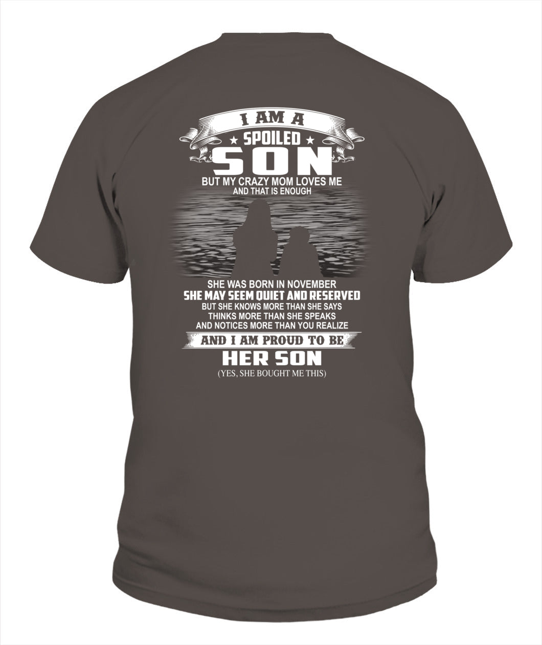 And I am proud to be her son 11