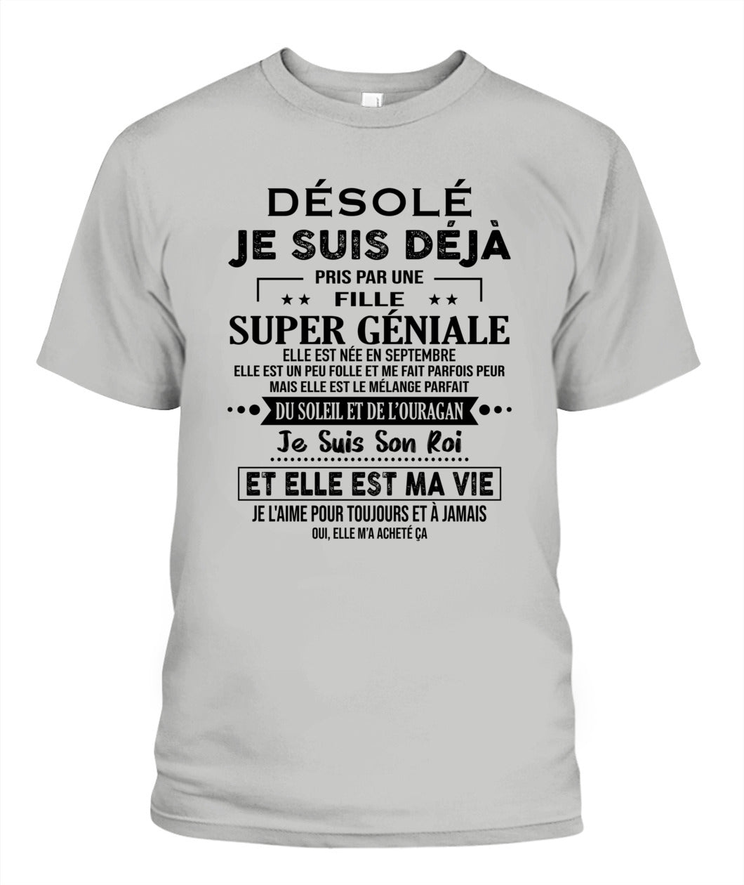 Désolé Je suis déjà 09