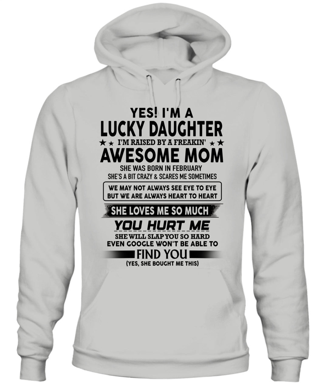 YES IM A LUCKY DAUGHTER IM RAISED BY A FREAKIN 02