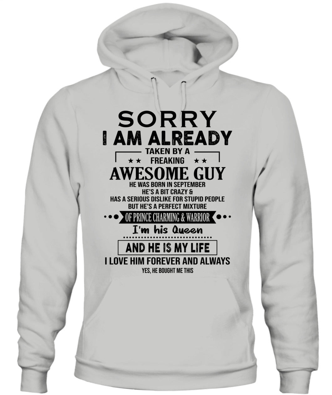 SORRY I AM ALREADY 09