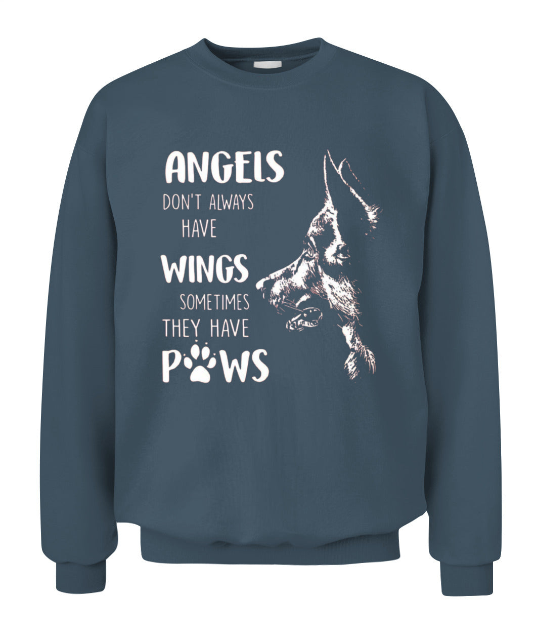 ANGELS DONT ALWAYS HAVE WINGS SOMETIMES THEY HAVE POWS - Animals SKU05