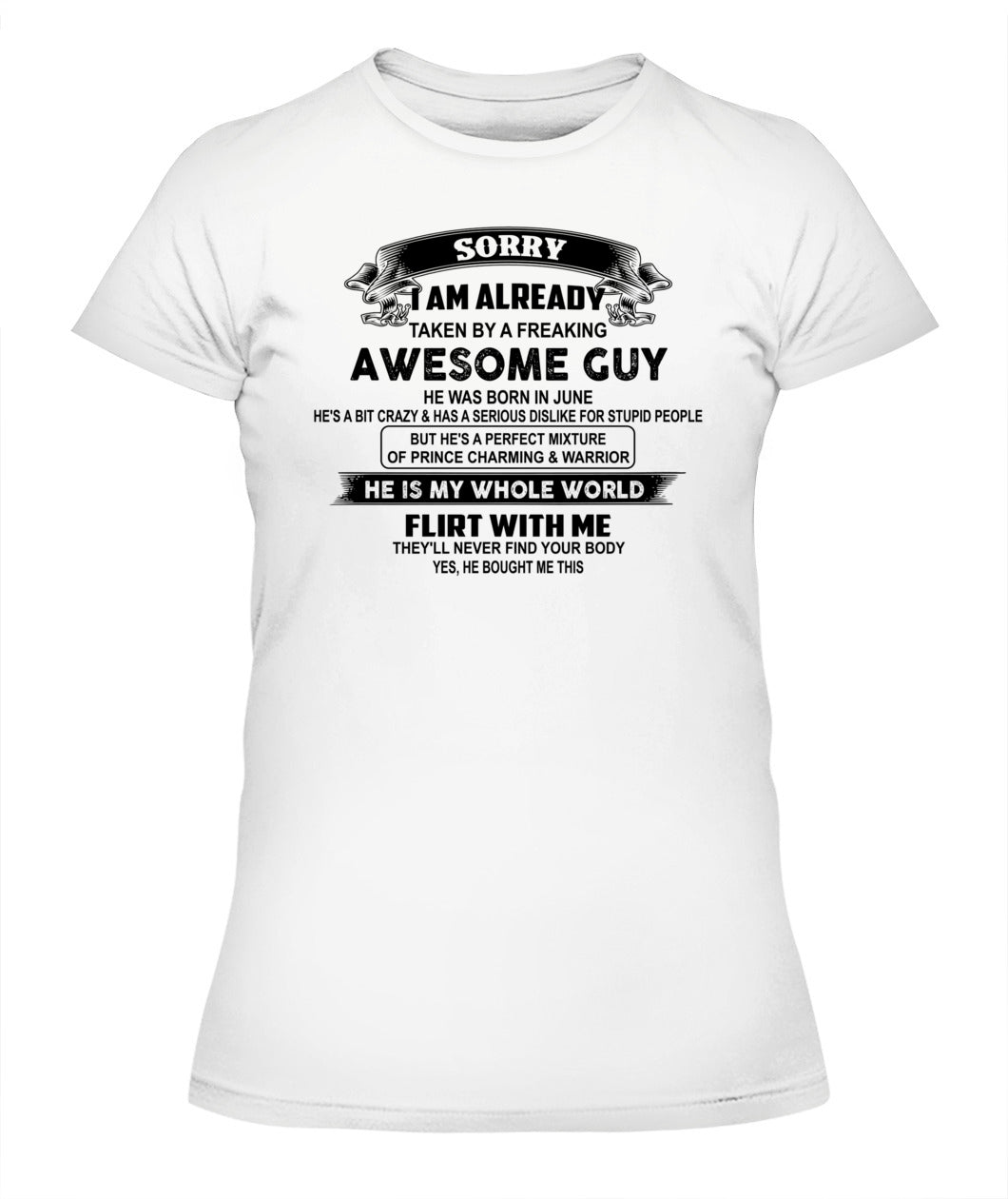 Sorry I am already taken 06