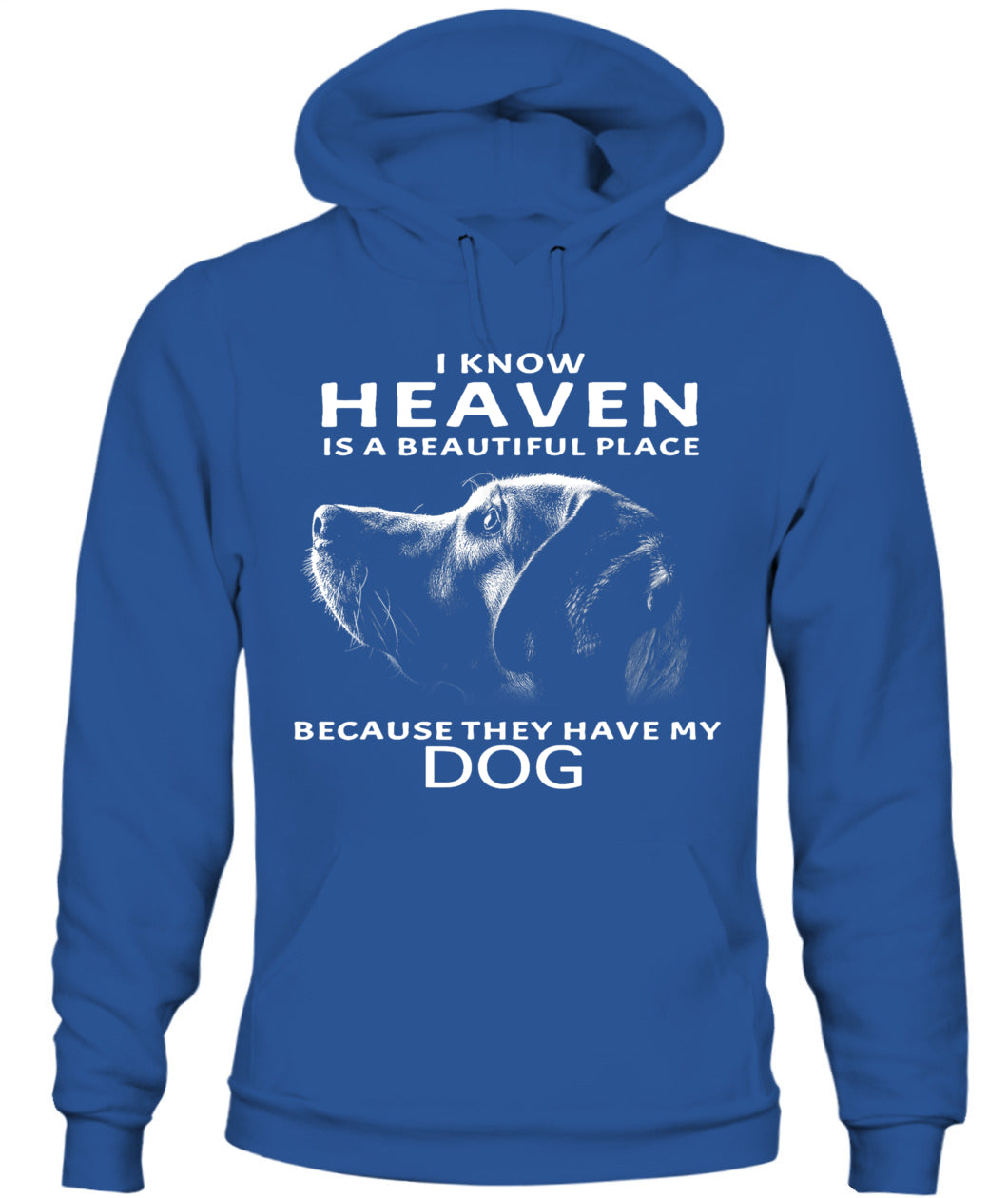 I Know Heaven Is A Beautiful Place Because They Have My Dog - Animals SKU08