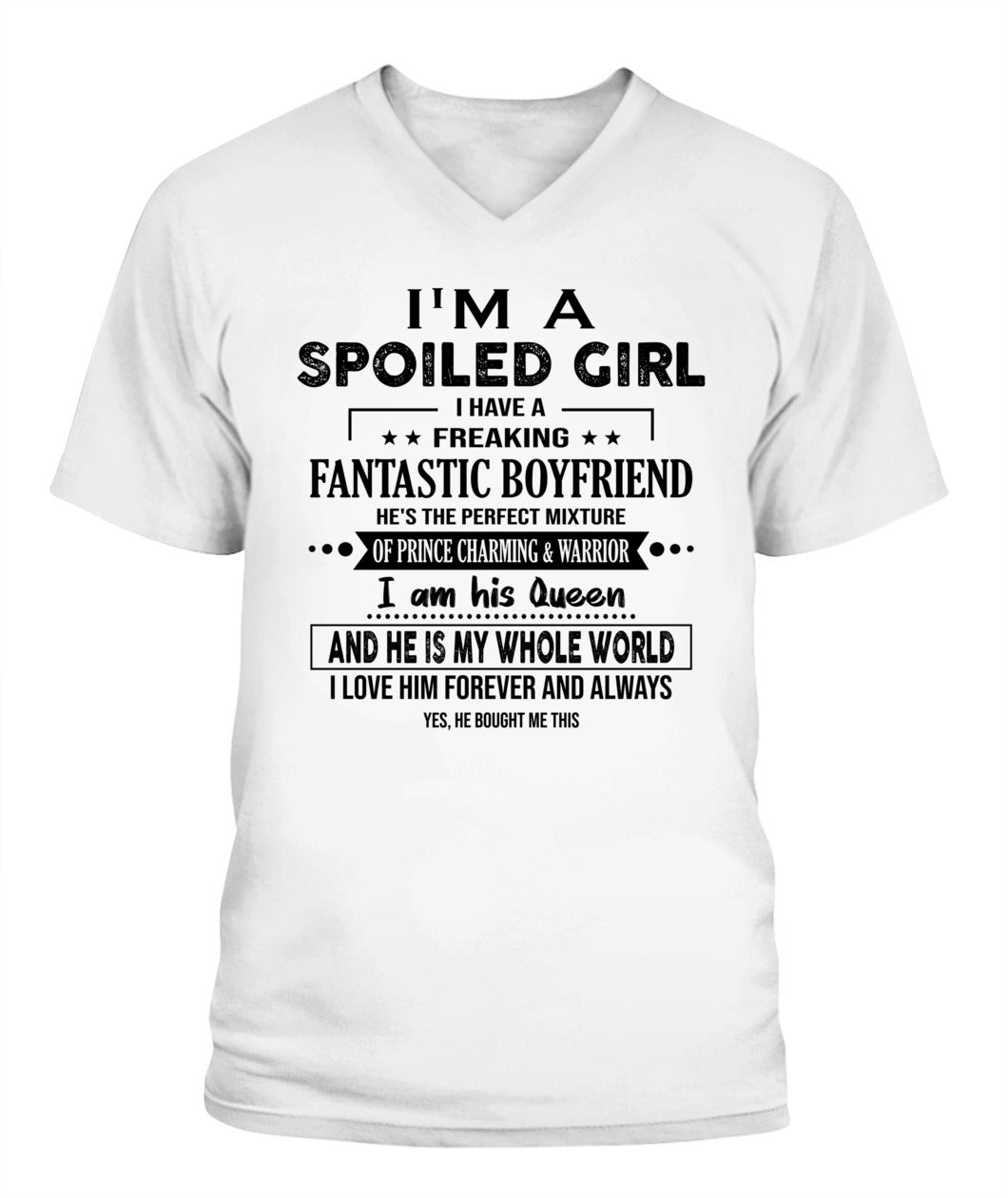 I'M A SPOILED GIRL I HAVE 00