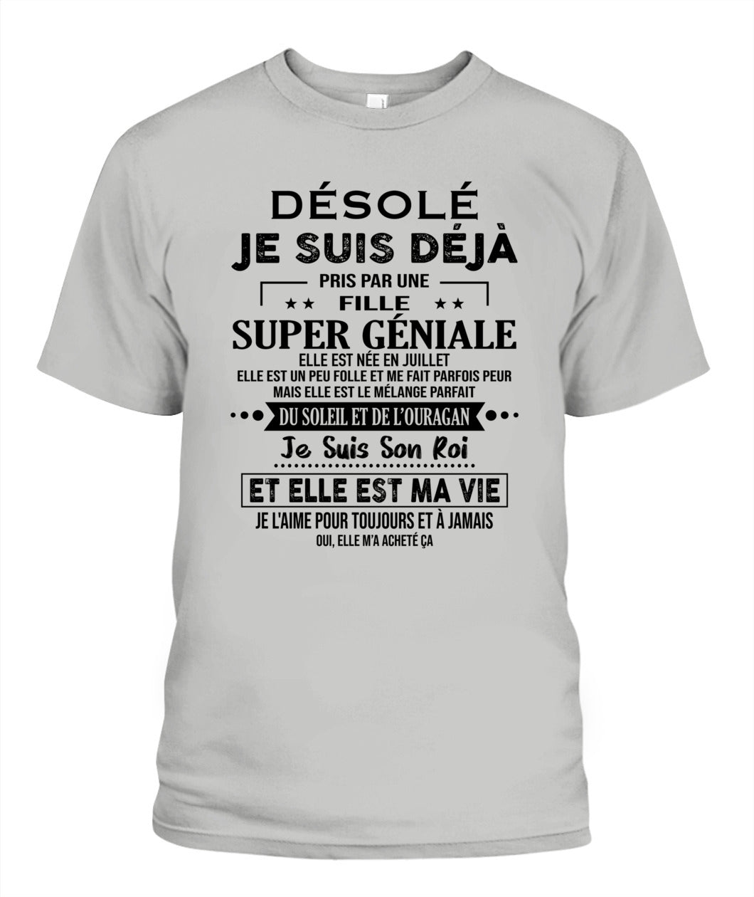 Désolé Je suis déjà 07